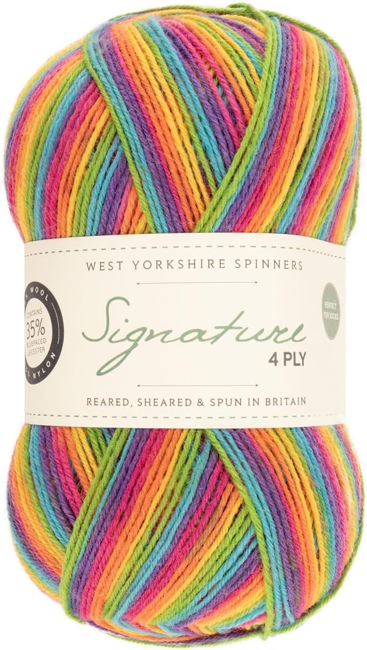West Yorkshire Spinners 4 Ply Zandra Rhodes 1051 Vintage Tinsel Yarn