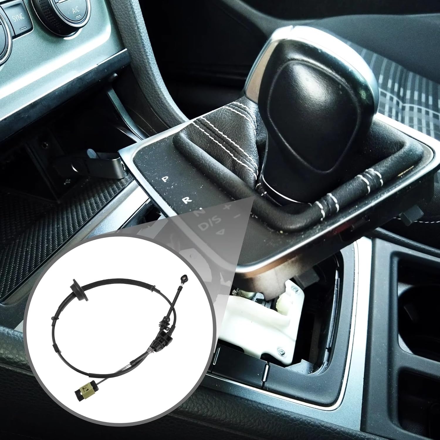 Transmission cable Compatible With For Expedition 1997 1998 1999 Car Automatic Transmission Gear Shift Shifter Selector Control Lever Cable Wire