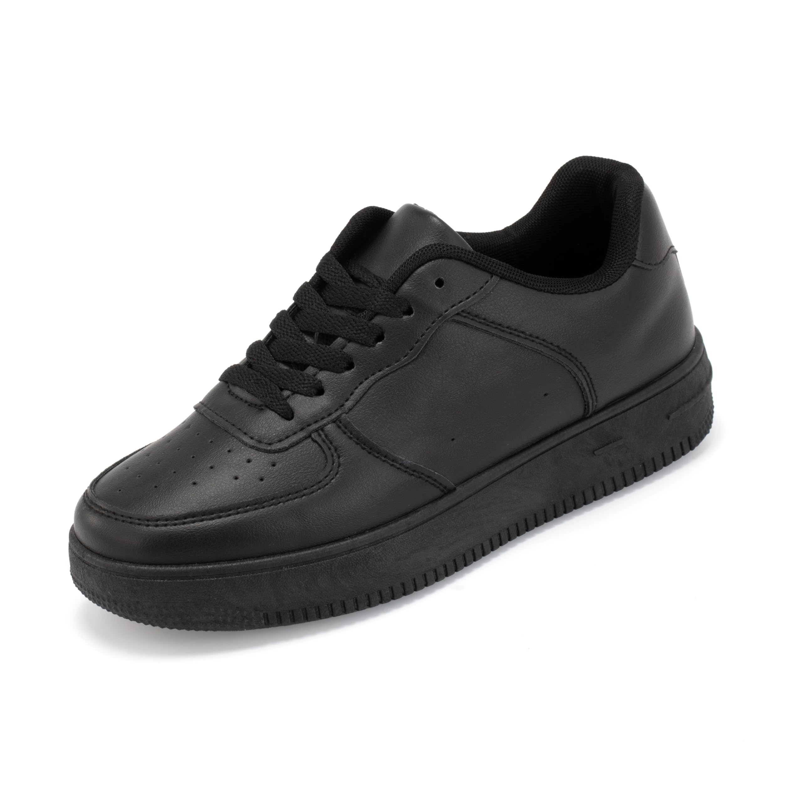 Scarpe Donna Sneakers Casual Piattaforma in Pelle Sintetica Stringate Leggere e Traspiranti con Fori Scarpe da Ginnastica Antiscivolo per Passeggio Lavoro e Uso Quotidiano WBO250021IT