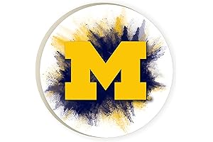 Michigan Coasters: A Vibrant Touch of Team Spirit for Your Car