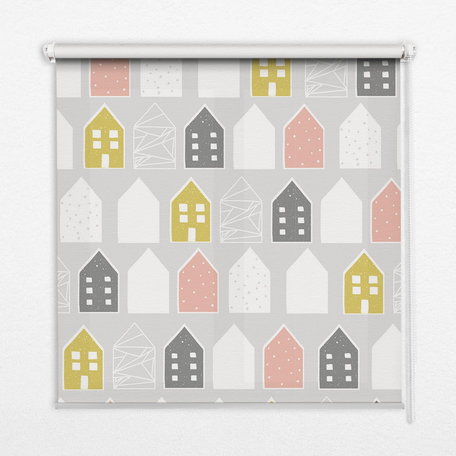Store enrouleur perméable Tulup 140x180 avec mécanisme de fixation rapide et sans outils