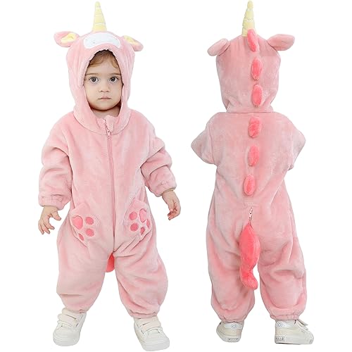 TONWHAR Kid's and Toddler's Costume Baby Animal Outfit Baby Boys' Girls' One-Piece Rompers Jumpsuit