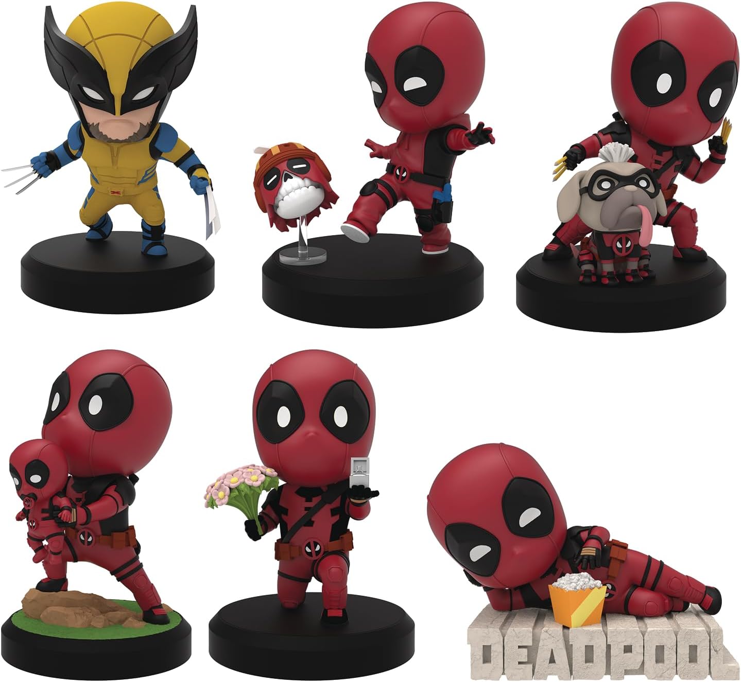 Beast KingdomDeadpool & Wolverine Series MEA-087 Mini Egg Attack Figure Blind Box Set