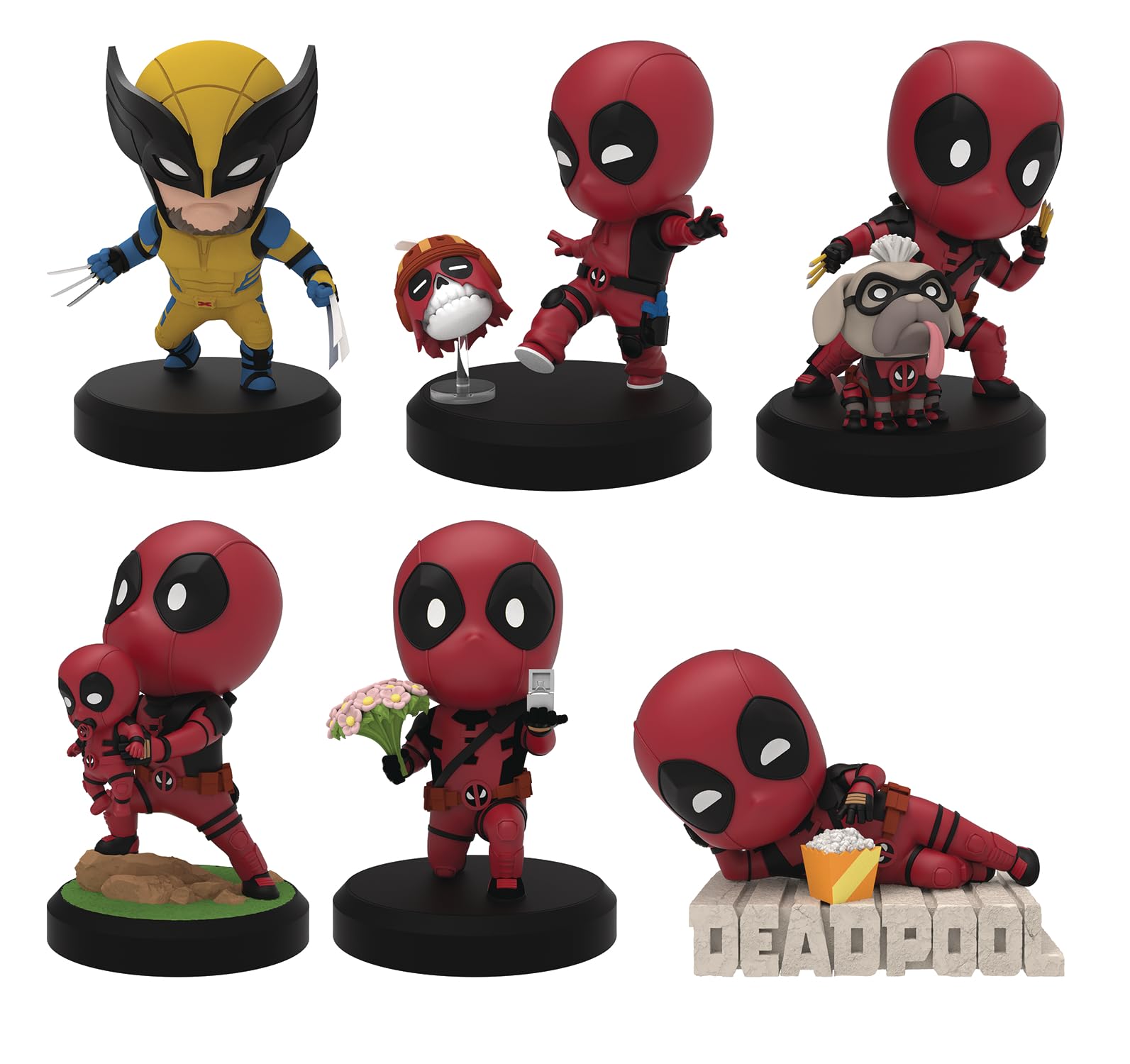 Beast KingdomDeadpool & Wolverine Series MEA-087 Mini Egg Attack Figure Blind Box Set