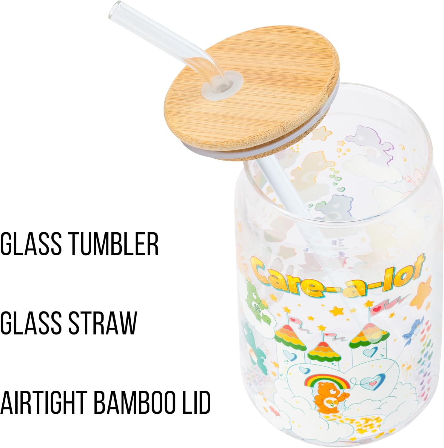 Silver Buffalo Care Bears Care-A-Lot, Tumbler, 16oz