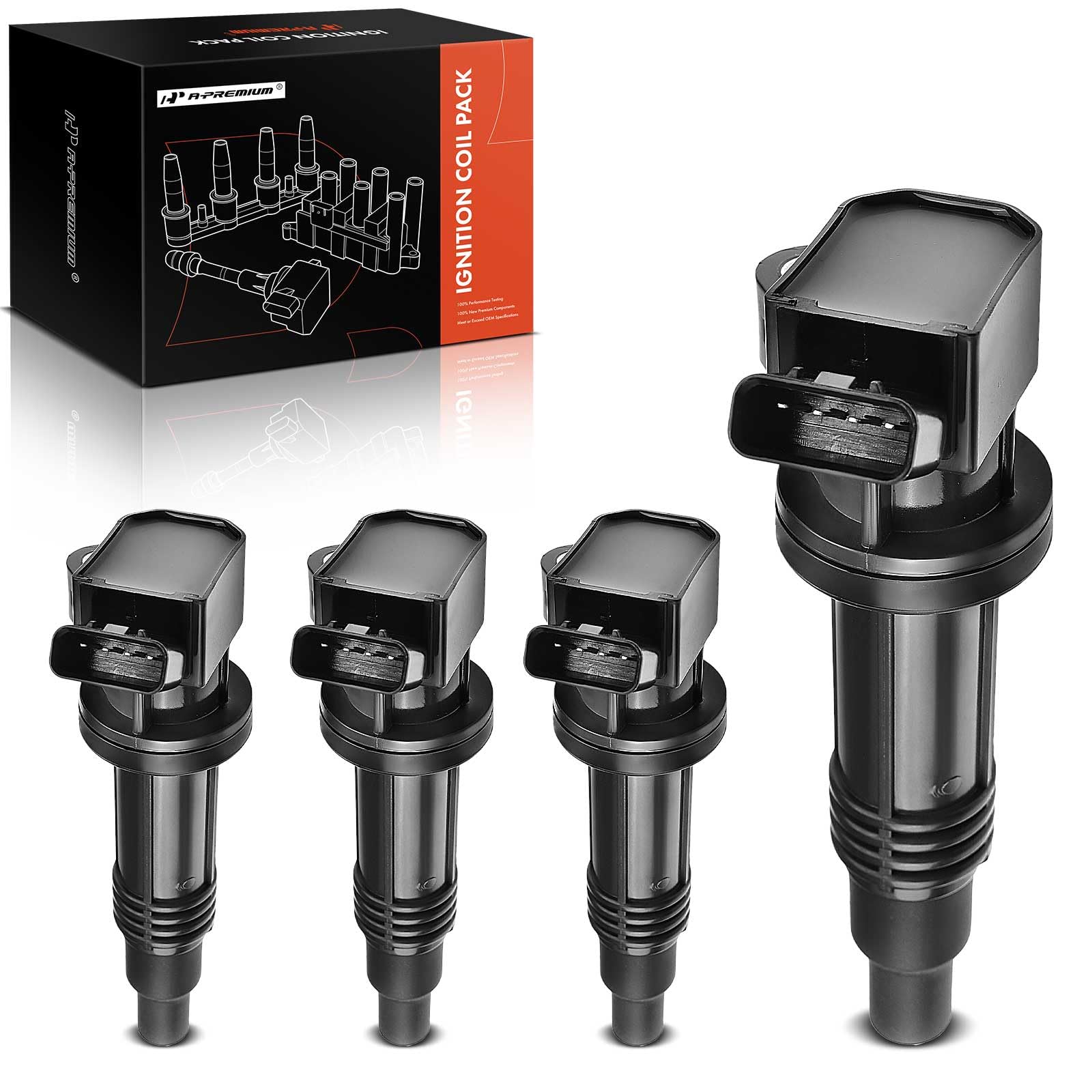 Amazon | A-Premium エンジン イグニッションコイル 4個セット トヨタ