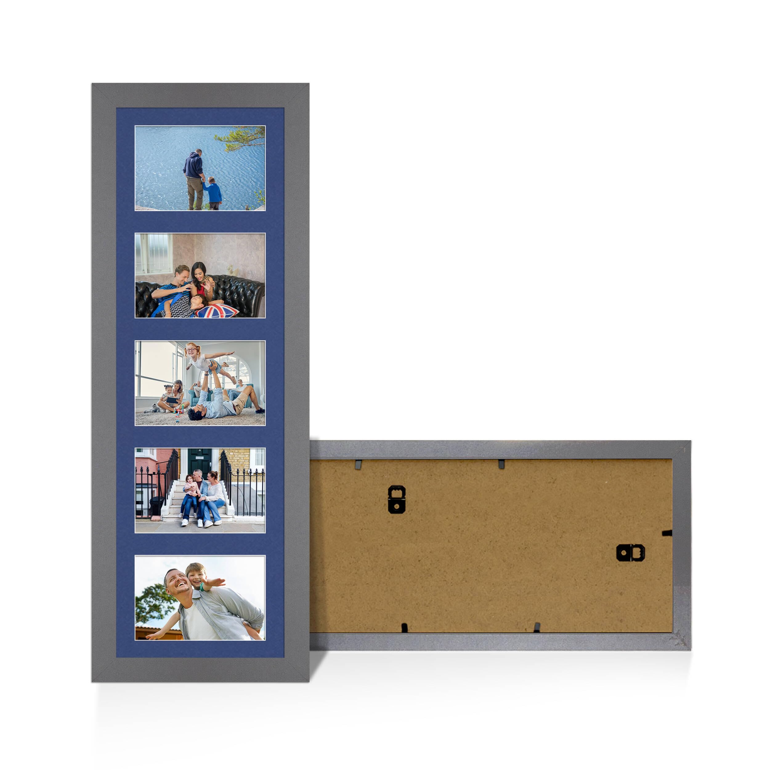 Alison Kingsgate Dark Grey 26x8 Photo frame for multiple pictures — image 1