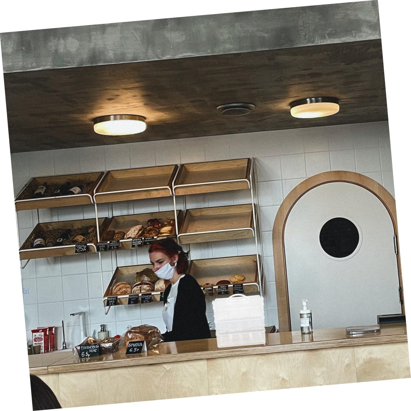 Ciieeo Plastic Cake Carrier Box Cake Transport Case Cupcake Boxes for Storage Reusable Dessert Packaging