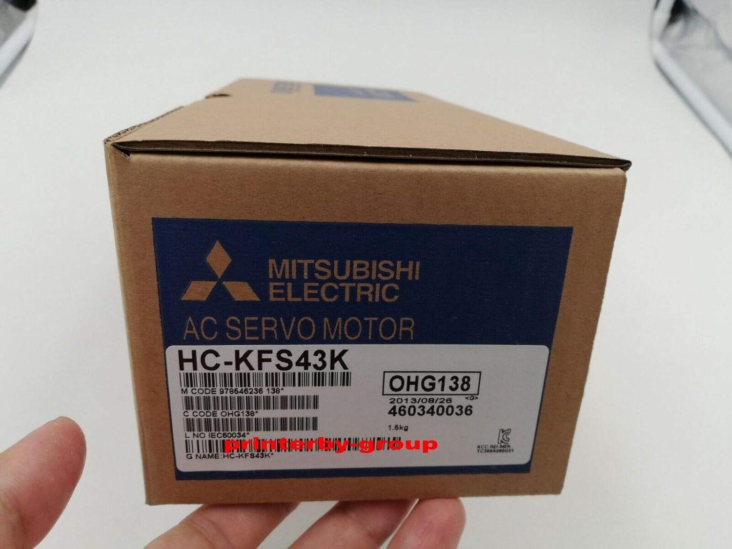 Mitsubishi Servo Motor HCKFS43K en caja Juguetes y Juegos