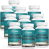 Vista 11 de Cápsulas blandas de glutatión liposomal de 2400 MG, absorción máxima, forma activa reducida de L-glutatión (GSH), con ácido hialurónico