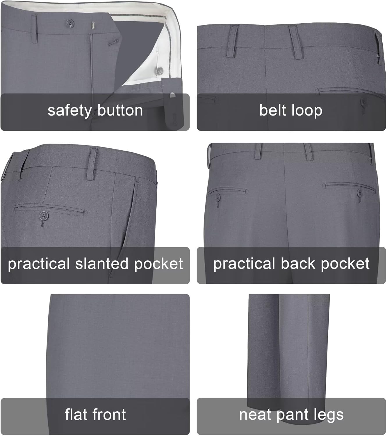 Mens Suits Slim Fit Prom Homecoming Suit for Men Wedding Business Tux Outfit 2 Piece Suit Jacket Blazer ＆Pants Set