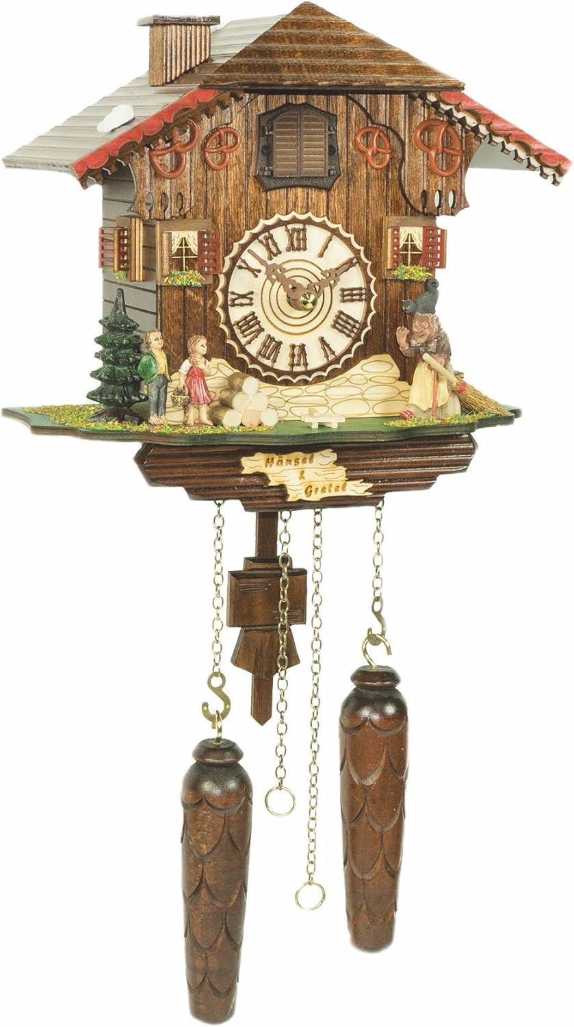 Trenkle Quartz Cuckoo Clock Swiss House with Music