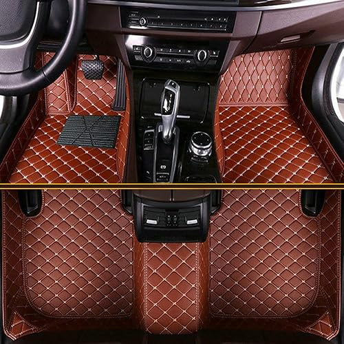 Miniatura 29 de Tapetes de automóvil para el 99 % de los sedán, SUV deportivos, protección para todo tipo de clima, tapetes de cuero impermeables