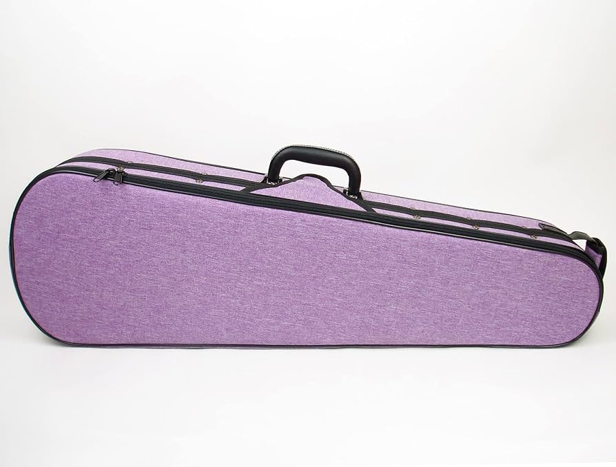 Amazon | Grazioso 軽量三角型バイオリンケース CVN-100 (ラベンダー