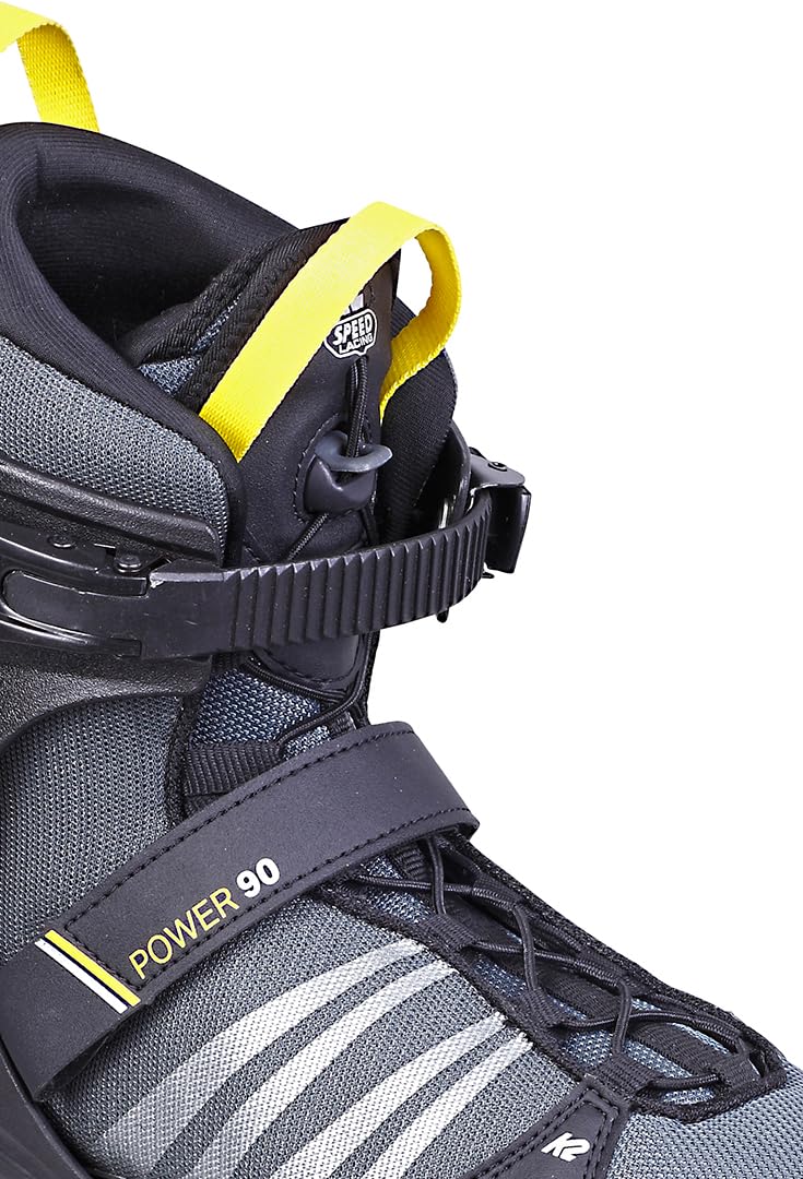 K2 Power 90 II Inline Skate 2022 Inlineskates Rollerskates Inliner schwarz gelb