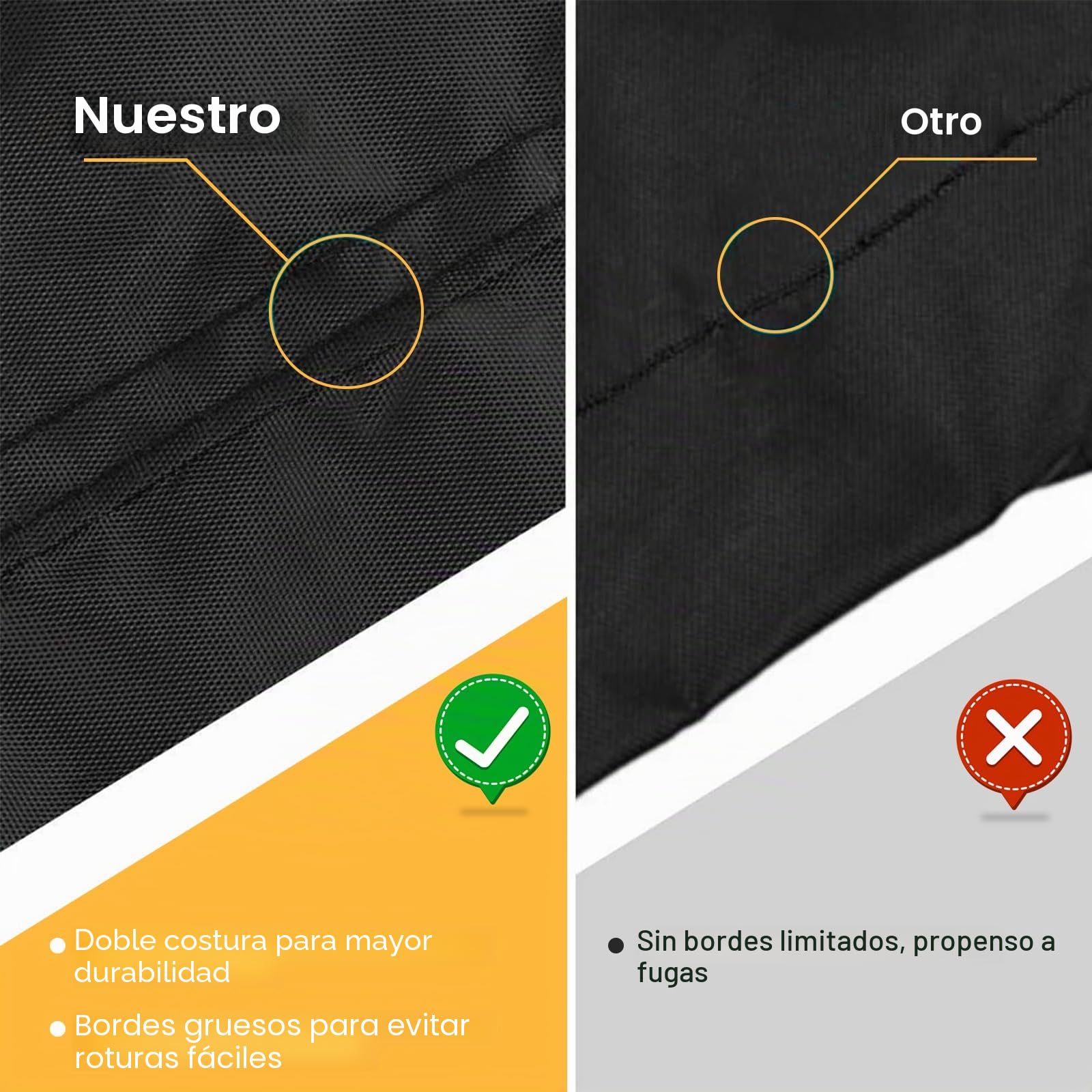 Cubierta de piscina rectangular, con cordones, para piscina con marco rectangular, resistente al polvo, impermeable, cubierta de piscina rectangular, protección UV, marco de piscina (400 x 215 cm)