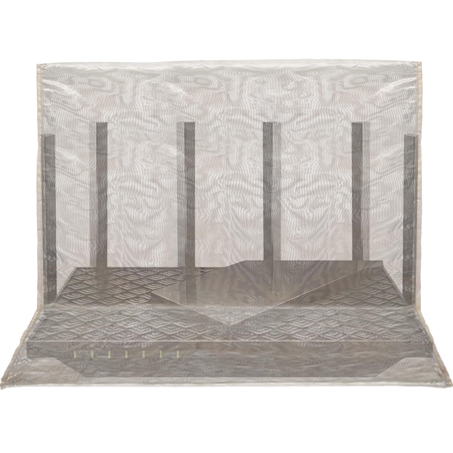 WiFi Cover Router EMF Cover Radiation Shielding WiFi Guard Emf Faraday Cage for Router 14IN x16IN-image-11
