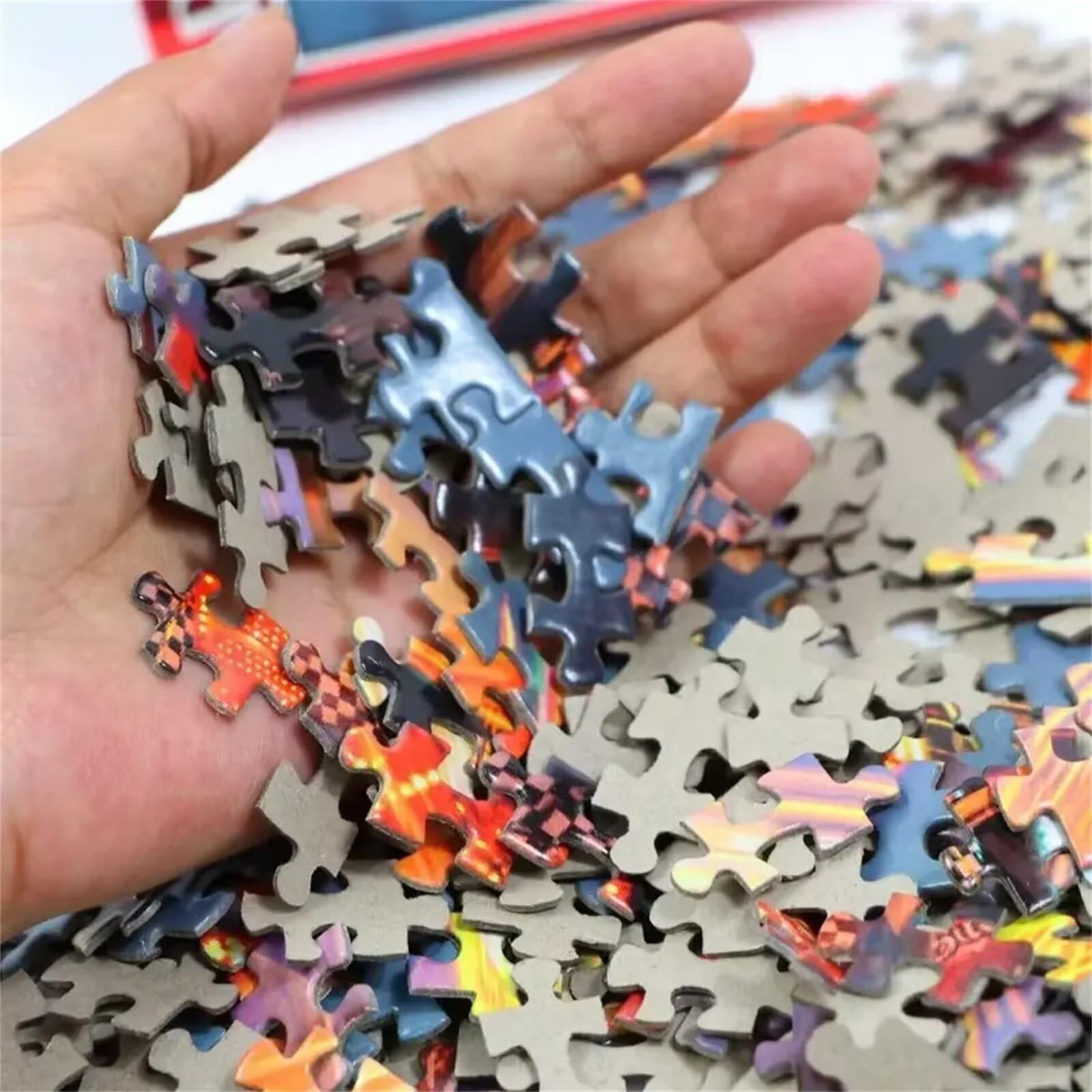 Puzzle 1500 pezzi,Edifici per bagagli per ragazze Puzzle per adulti,Jigsaw Puzzle s per Adulti e Bambini Idea Regalo per Lei o Lui Frameless