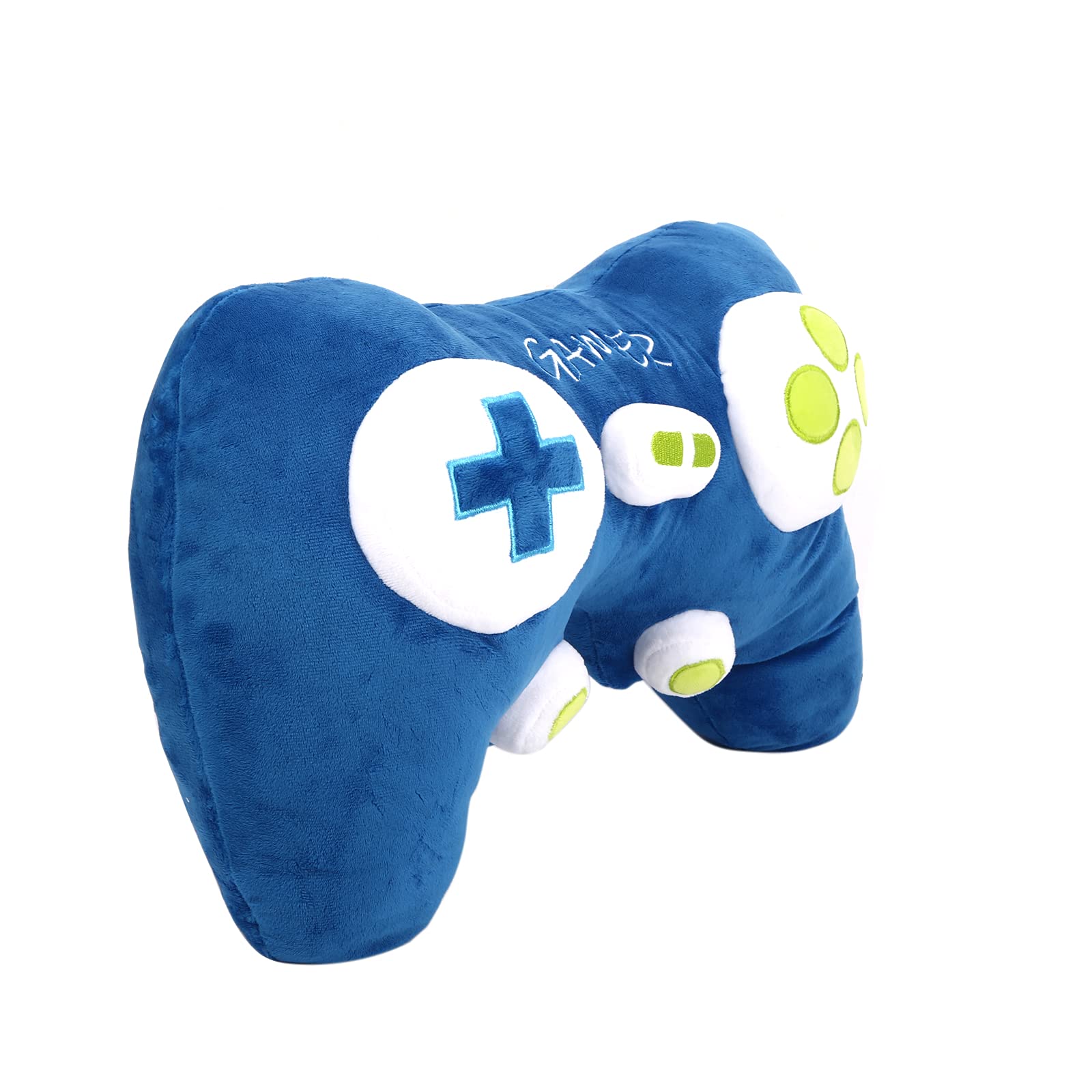 L Lifetime Comfort Video Game Controller Plush Pillow - Soft Throw Cushion for Ultimate Gamer Room Decor, Bed, Sofa, and More for Gamers of All Ages