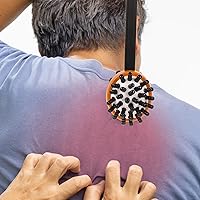 Vista 9 de Bendable Wooden Back Hammer Handheld Massage Hammer for Neck and Shoulder Relief at Home and Travel