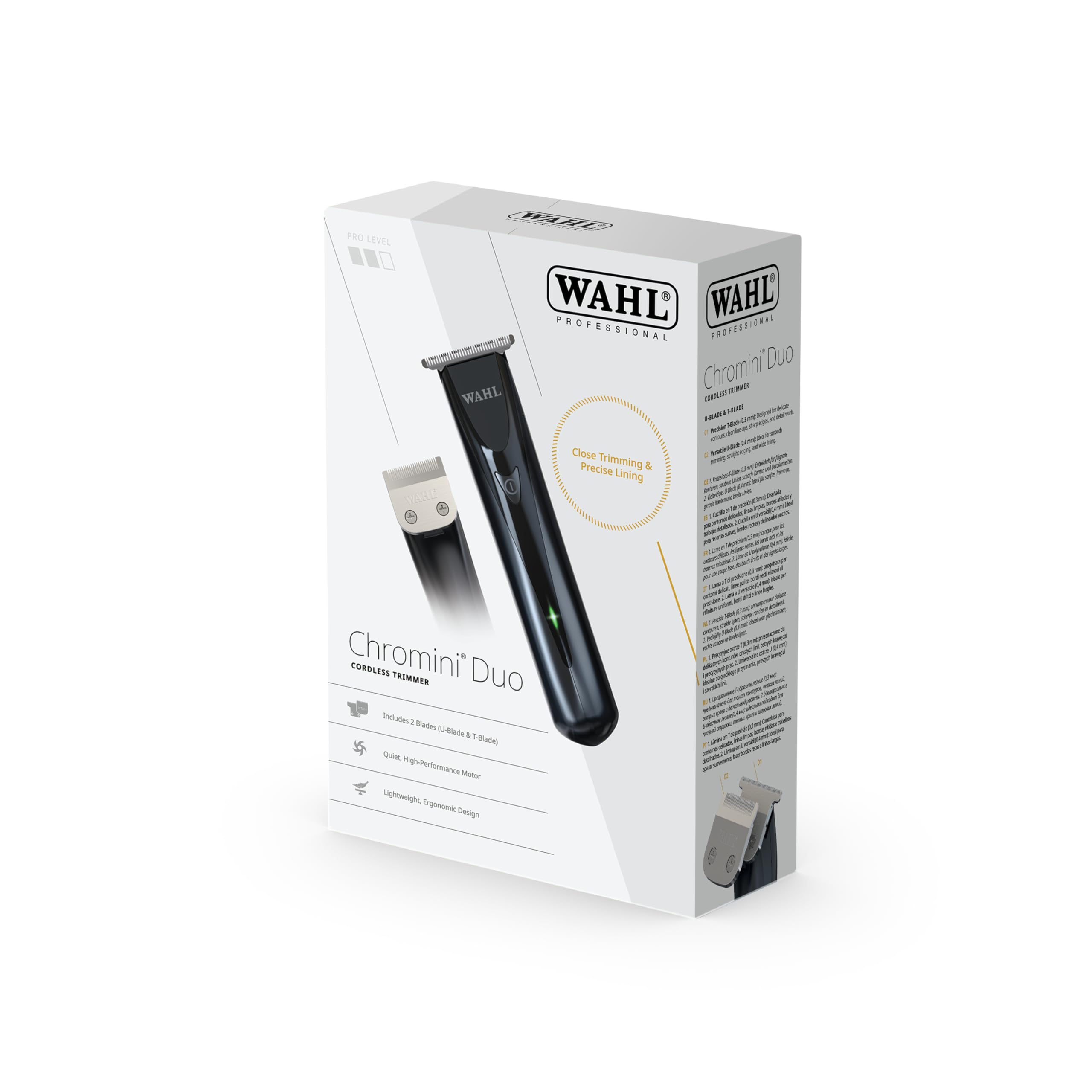 Wahl - Chromini Duo - czarny