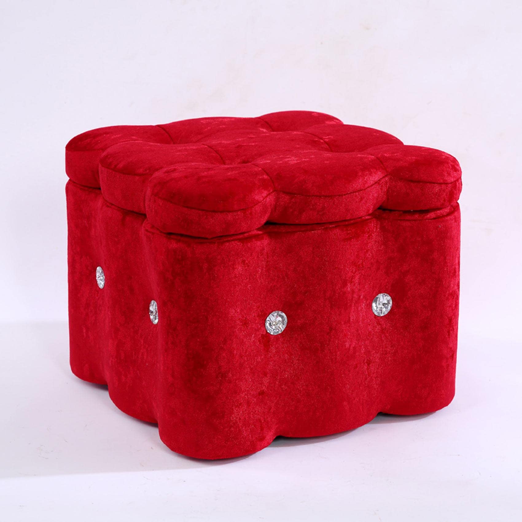 Repose-pieds en flanelle violette pour sublimer votre coin lecture cocooning
