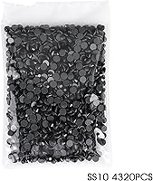 Vista 86 de 1440 piezas de diamantes de imitación termoadhesivos SS20 color púrpura2 con parte posterior plana, gemas de cristal de vidrio para ropa, camisas