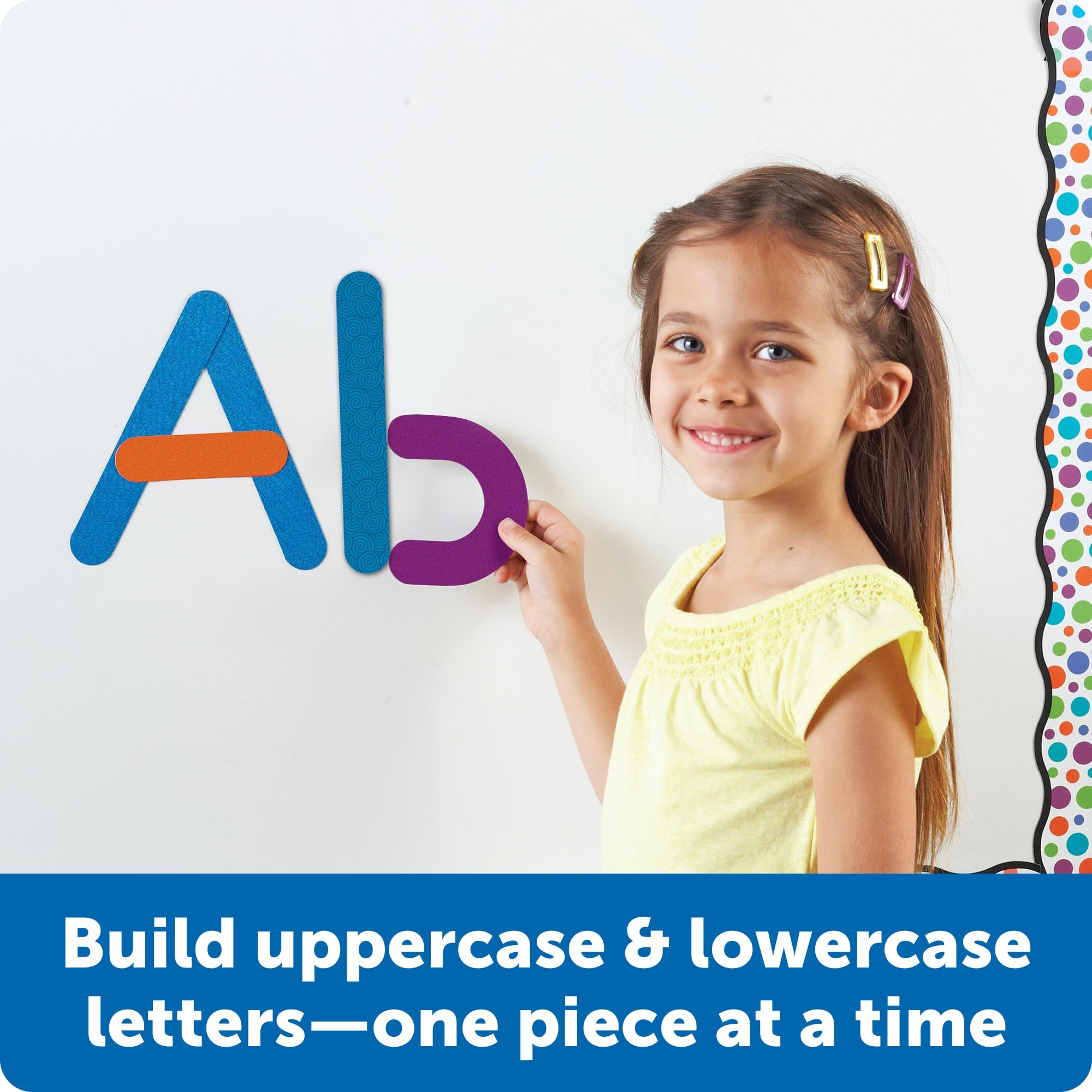 Learning Resources Set dimostrativo di costruzione di lettere magnetiche