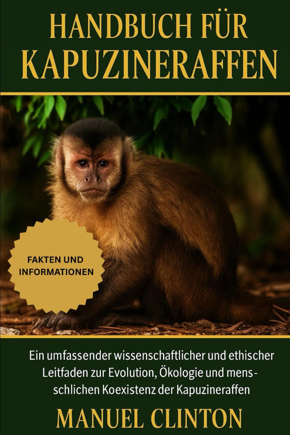 Handbuch für Kapuzineraffen: Ein umfassender wissenschaftlicher und ethischer Leitfaden zur Evolution, Ökologie und menschlichen Koexistenz der Kapuzineraffen