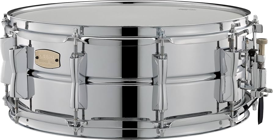 Amazon.com: Yamaha Stage Custom Steel Snare Drum (SSS-1455