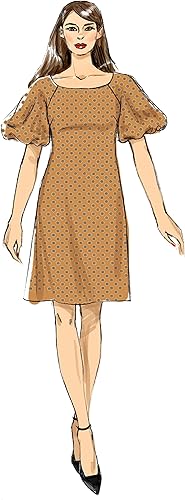 Miniatura 6 de Butterick Patterns - Patrones de costura para vestido de manga larga y corta 40 a 157in color blanco