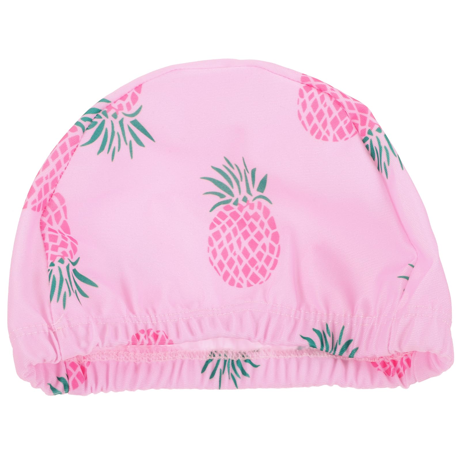 ibasenice Gorro De Natación para Gorro Flexible Y Transpirable con Diseño De Piña Rosa para Mantener El Cabello Seco para Niñas