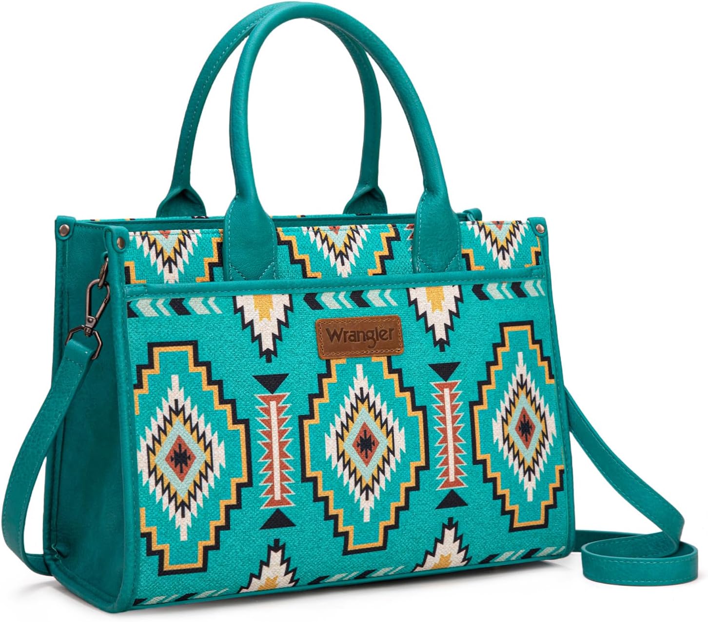 Wrangler Laptop Bag 13.3 Inch Western Large Tote Bag Womens Canvas Work Bag Briefcase Handbag Purses