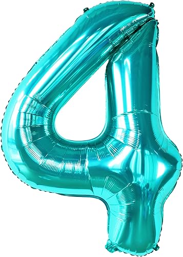 Miniatura 64 de KatchOn, Globo dorado gigante del número 8 de 40 pulgadas, globo dorado del número 8 para decoraciones de cumpleaños de 8 años para niñas