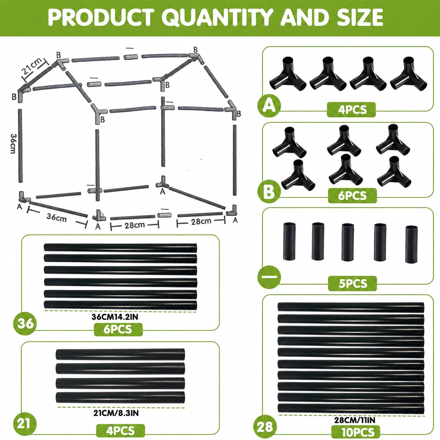 Black Still Air Box, 23.6x15.7x19.6 Inch Mycology Mushroom Grow Tent with Thermometer, 2 Spray Bottle, Thickened PVC Cover, Waterproof Mat for Indoor Mushroom Propagation
