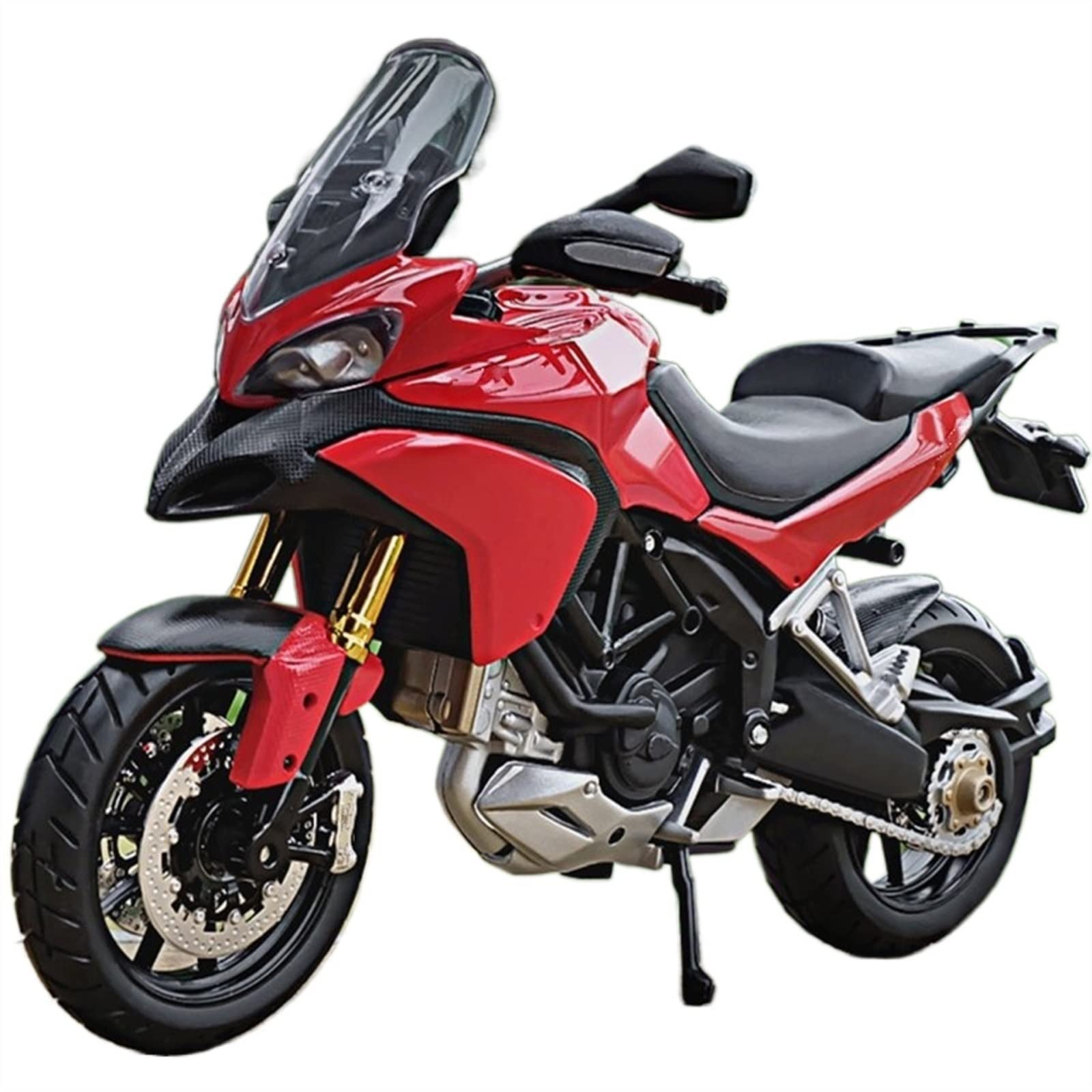 SEYXF Motorbike Toy Toys Collection 1/12 for Ducati Multistrada MTS 1200S Motorcycle Model Birthday Gift