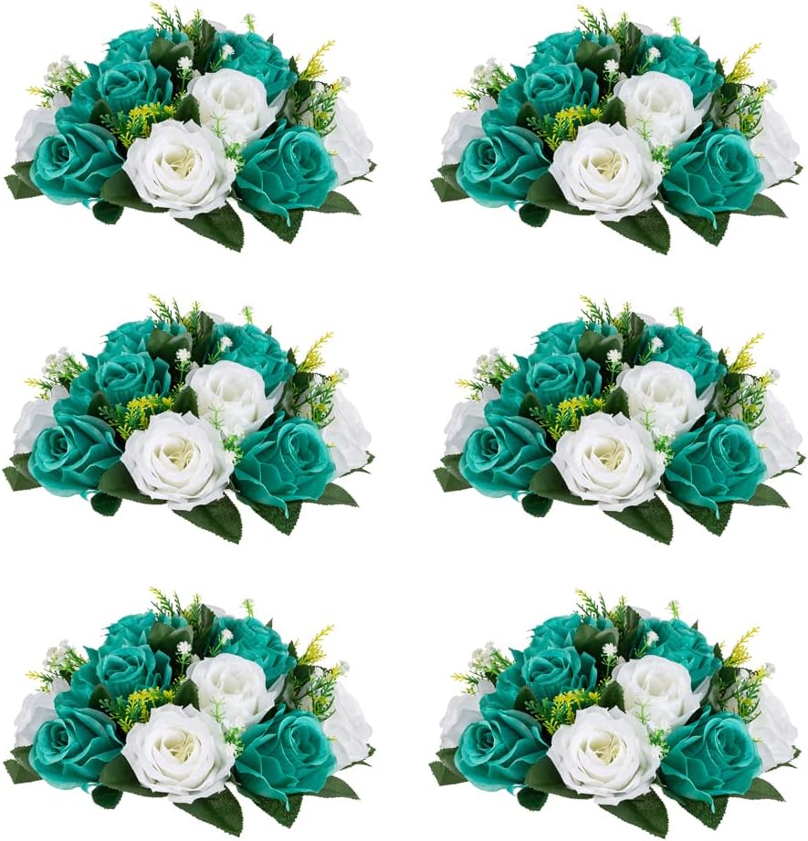 Inweder Wedding Flower Balls for Centerpieces 6 Pcs
