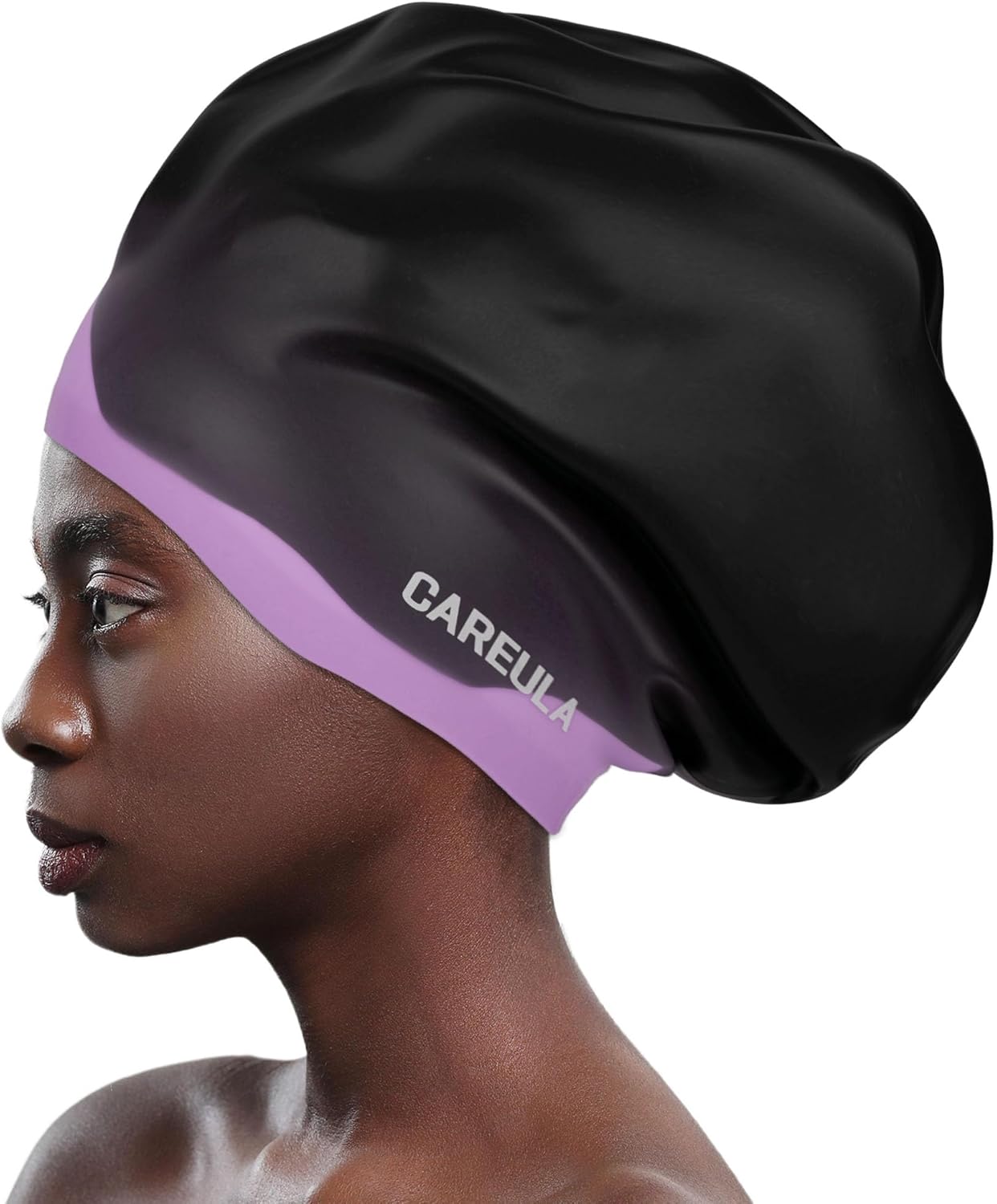 Extra Large Swim Cap for Long Hair Women Men Youth