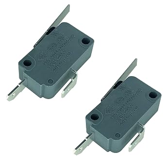 DTAIR 3405-001077 Cloth Dryer Belt Switch Replacement for Samsung Dryer AP4044838 PS4131202Normally ClosedPack of 2