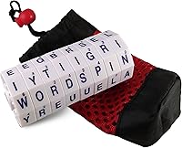 Vista 14 de Geospace Juego educativo de lectura Spin para niños: un juego de ortografía magnético de mano con bolsa de almacenamiento (letras mayúsculas)