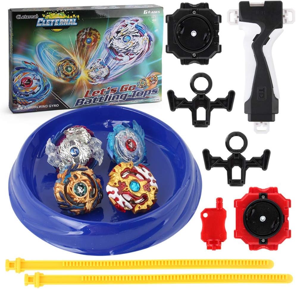 Bey Battle Burst Balde God Evolution High Performance Set 4D Launcher Stater Grip and Stadium Battle Set