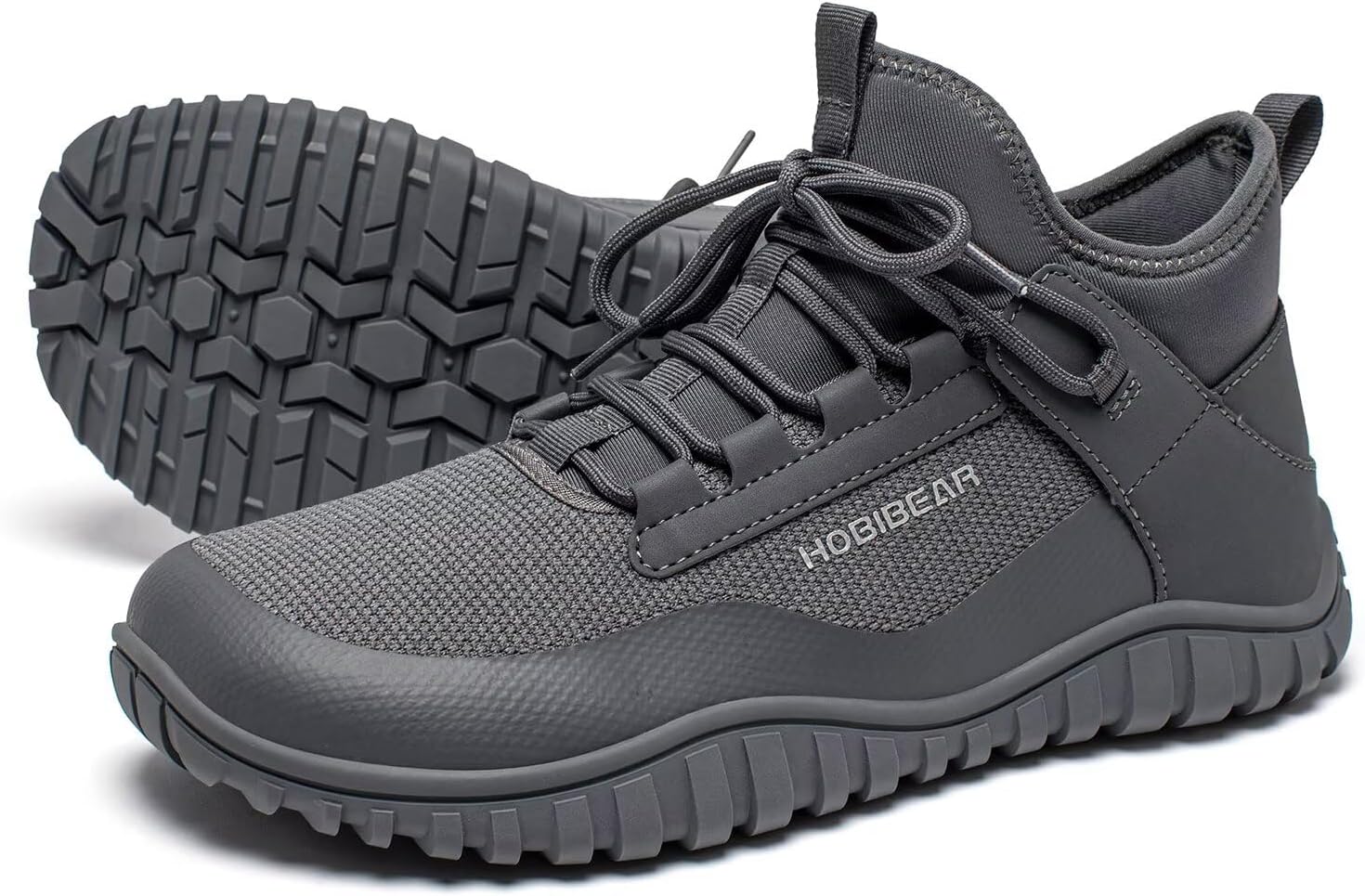 HOBIBEAR Barefoot Minimalist Shoes Womens Mens | Zero Drop | Wide Width knit boots