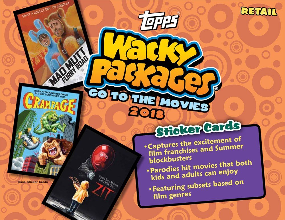 Amazon.com: 2018 Topps Wacky Packages 'Go to the Movies' BLASTER