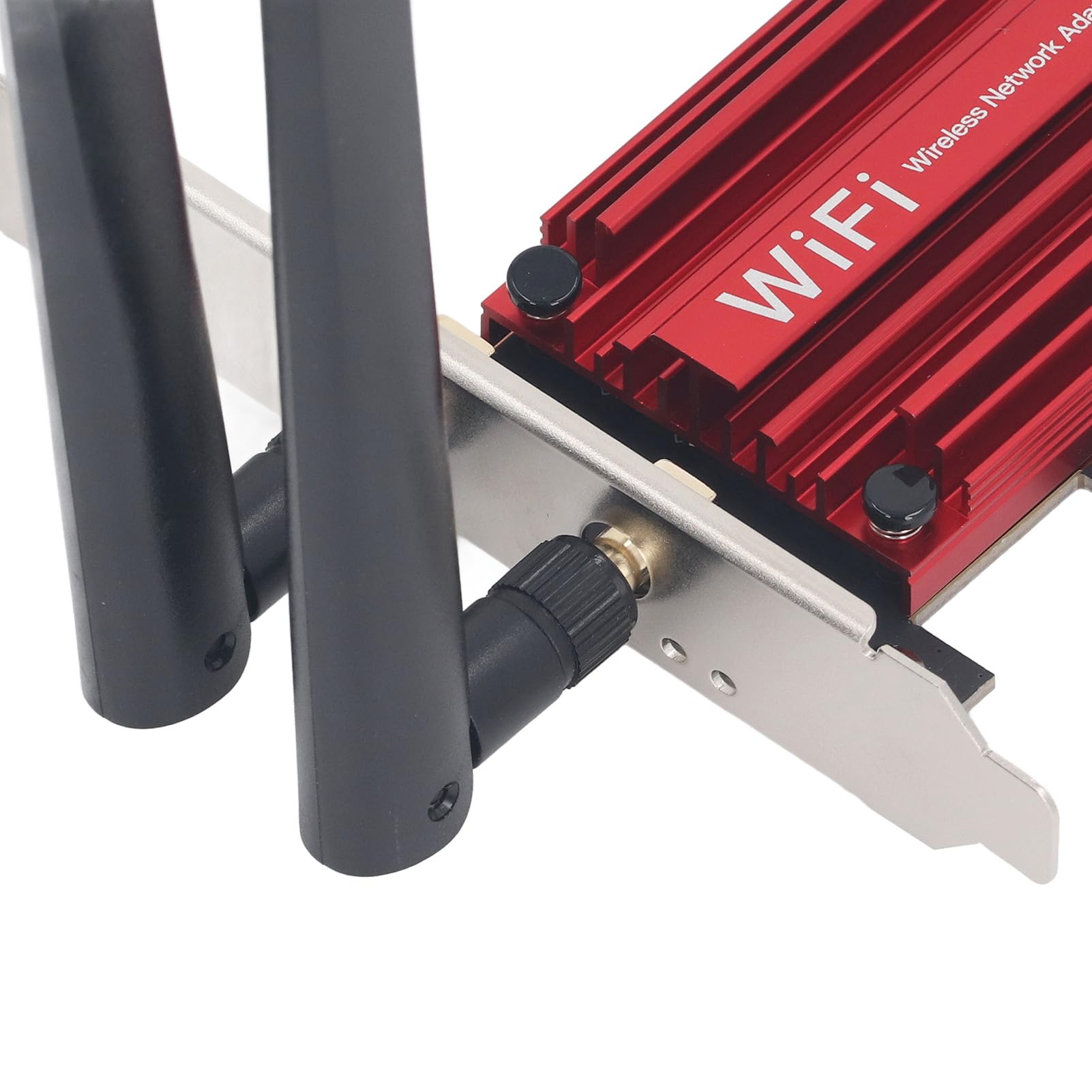 Scheda WiFi WiFi 6 PCIe, Scheda Wireless Dual Band 1800Mbps con Bluetooth 5.2, Sicurezza WPA3, Adattatore Wireless 802.11AX, per 11, 10 (64 bit)