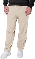 Hanes EcoSmart Men's Fleece Sweatpants - Relaxed Fit Open Hem Pockets Athletic Lounge Pants American Cotton