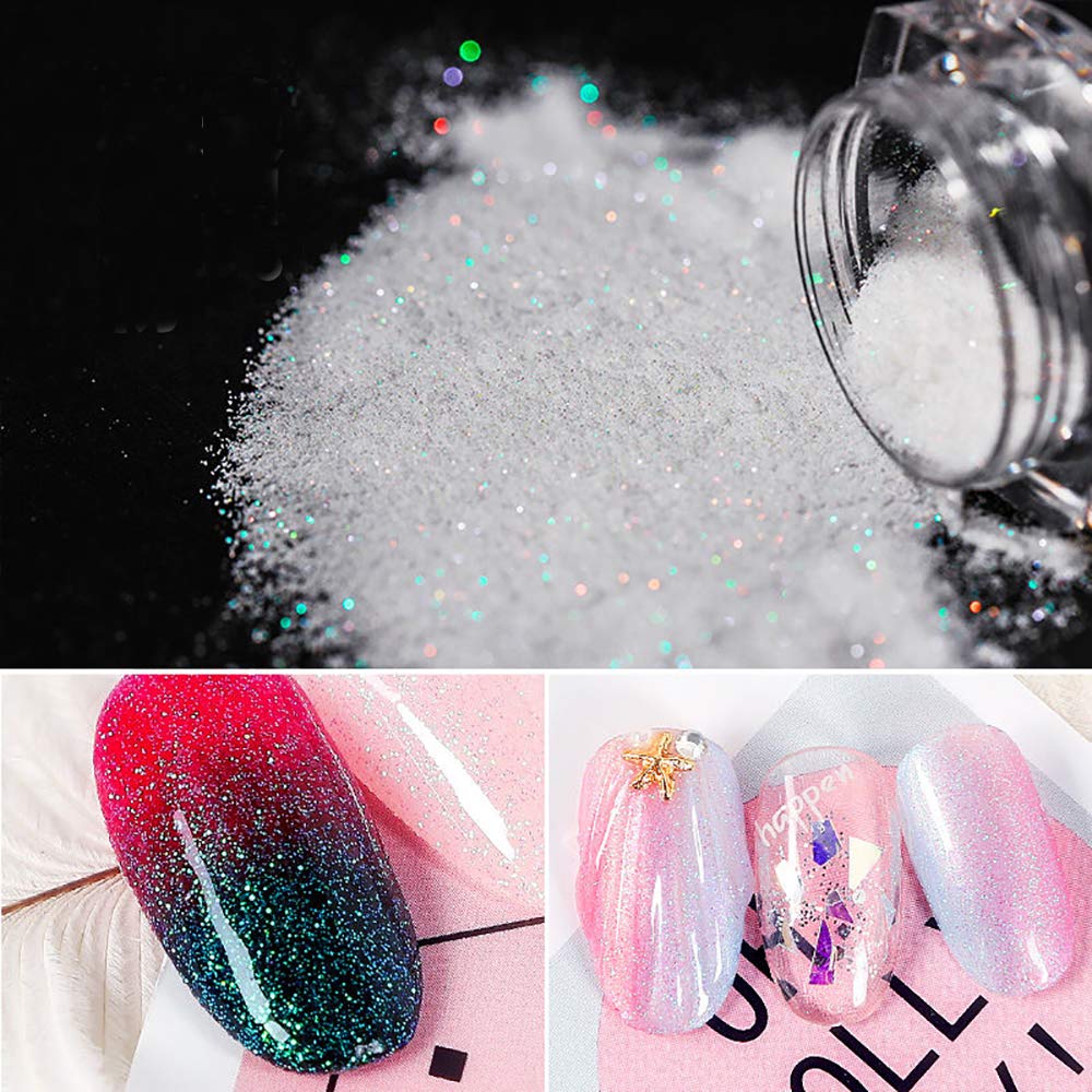 Amazon.co.jp: Emumu 人気ネイルシュガーパウダー 12色 グリッター  