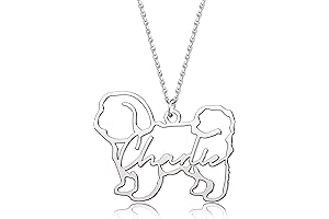 Personalized Shih Tzu Memorial Necklace: A Precious Keepsake for Dog Lovers