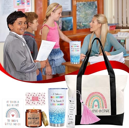 Miniatura 6 de Regalos de agradecimiento para profesores, el mejor regalo para profesores para mujeres, regalos de Navidad para profesores, regalo único y