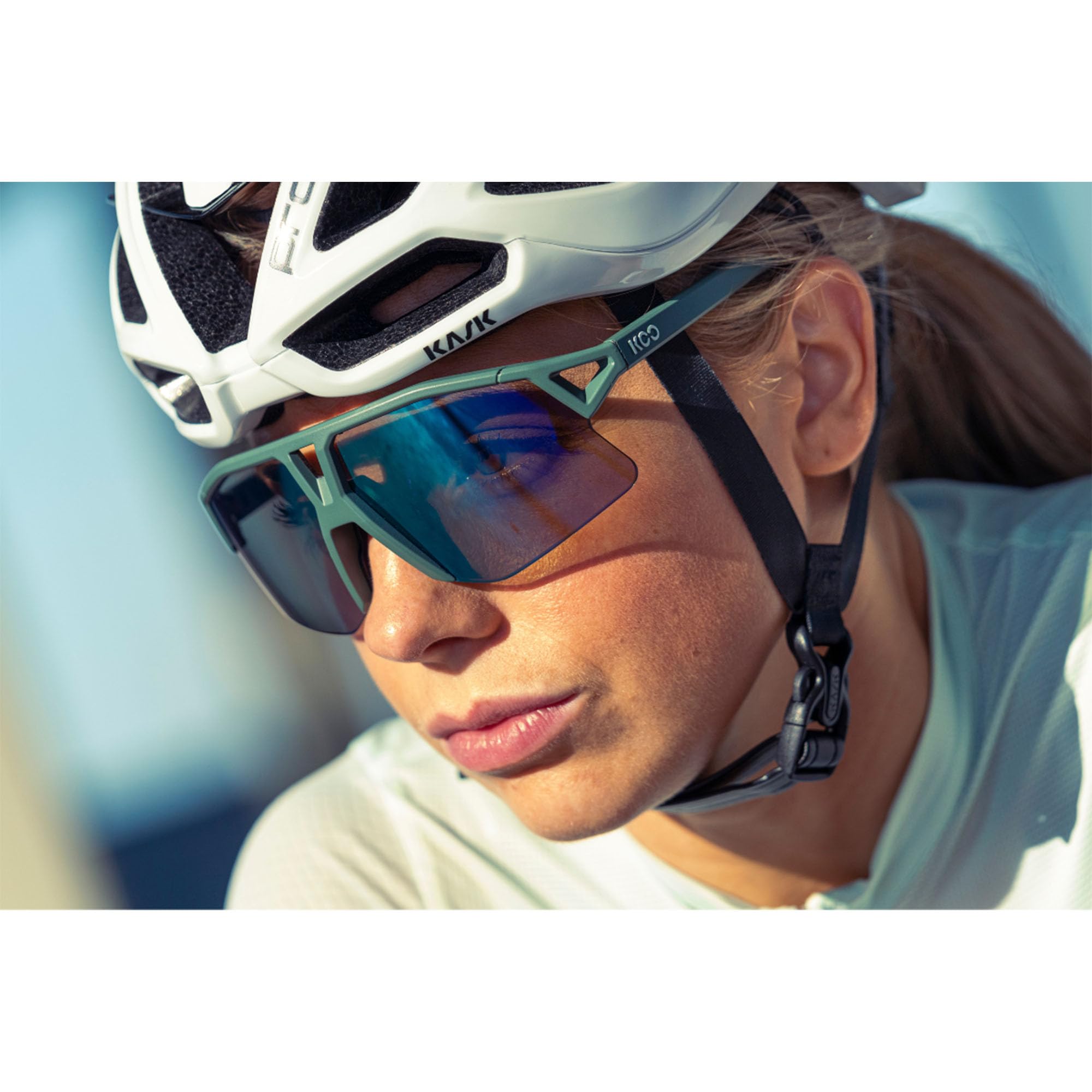 KOO Hype Occhiali da sole I ad alte prestazioni, altamente ventilati, per ciclisti su strada, MTB e ciclocross