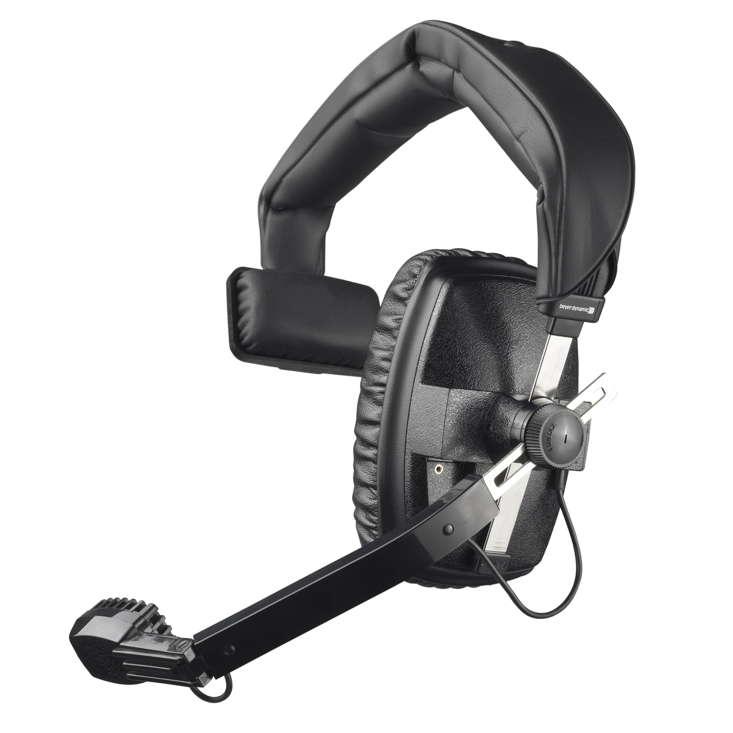 Beyerdynamic DT-108-200-50-BLACK zestaw słuchawkowy z dynamicznym mikrofonem hiperkardioidowym, 50 omów, czarny